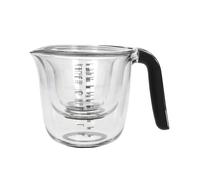 KitchenAid Set of 3 Black Measuring Jugs