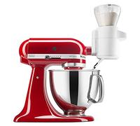 KitchenAid Sifter and Scale 5KSMSFTA Attachment for Stand Mixer | Accurately weighs and measures ingredients automatically to streamline baking prep and ensure commercial consistency.