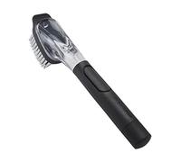 KitchenAid Sink Brush with Easy to Fill, Nylon Bristles for Tough Cleaning, Comfort Handle for Non Slip Grip, Black