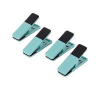 KitchenAid Small Bag Clips, Set of 4, Aqua Sky