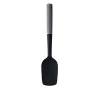 KitchenAid Soft Grip Spoon Spatula - Charcoal Grey | Ergonomic handle protects hands, reduces fatigue during prep, and offers a secure grip for safe commercial kitchen use.