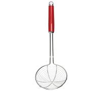 KitchenAid Spider Strainer, Mesh Skimmer, Stainless Steel, Empire Red