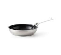 KitchenAid Stainless Steel 3-Layer Non-Stick 24cm Frying Pan, Clad, Induction, Oven Safe, Silver