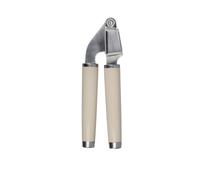 KitchenAid Stainless Steel Garlic Press, Almond Cream
