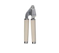 KitchenAid Garlic Press, Stainless Steel Crusher Dishwasher Safe Gadget Almond Cream