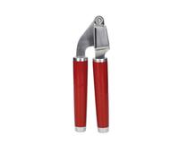 KitchenAid Stainless Steel Garlic Press, Empire Red, Carded