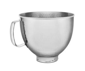 KitchenAid Stainless Steel Hammered Metal 4.8L Mixer Bowl