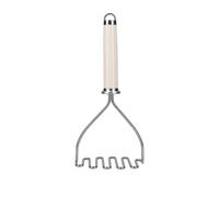 KitchenAid Potato Masher, Strong Stainless Kitchen Utensil, Durable and Easy to Clean, Almond Cream