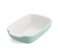 KitchenAid Stoneware Baker with Bamboo Lid, Oven & Dishwasher Safe in Light Green | Size: Medium KitchenAid Light Green Medium