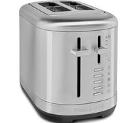 KitchenAid Toaster for 2 slices - 4 different functions and 7 levels of burning. Vintage design - 2 large slots for several types of bread - stainless steel colour