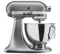 KitchenAid UK 5KSM95PSBCU Stand Mixer with Pouring Shield, 275 W, Silver