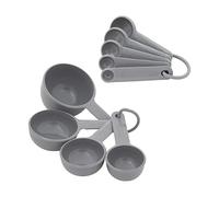 KitchenAid Universal Easy To Read Measuring Cup and Spoon Set with Soft Grip Handle for Maximum Control, Hang Hole and Nesting For Easy Storage, Dishw