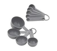 KitchenAid Universal Measuring Cup and Spoon Set, 9 Piece, Gray