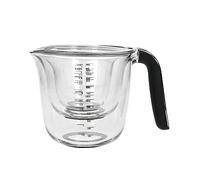 KitchenAid Universal Measuring Jugs, Set of 3, 250ml, 500ml and 1L, Onyx Black