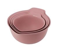 KitchenAid Universal Nesting Plastic Mixing Bowls, Set of 4, 1.5 Quart, 2.5 Quart, 3.5 Quart, 4.5 Quart
