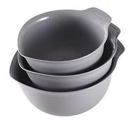 KitchenAid Universal Plastic Mixing Bowls, Set of 3, Gray
