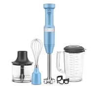 KitchenAid Variable Speed Corded Hand Blender with Accessories, Blue Velvet, KHBV83VB