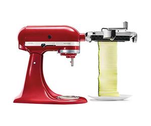 Kitchenaid Vegetable Sheeter | Creates thin vegetable ribbons for low-carb catering options, speeding up commercial kitchen food prep.