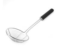 KitchenAid Wire Strainer, Matte Black, 36.5cm - Black - Stainless Steel - Skimming Spoon