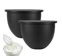 Kitchenaids Mixing Bowl Liner, 2PCS 5 Qt Silicone Kitchen Aids Accessories, Foldable Silicone Stand Mixer Bowl Liners for Dough, Batter, Ingredient