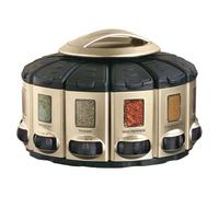 KitchenArt 57010 Select-A-Spice Auto-Measure Carousel Professional Series, Satin