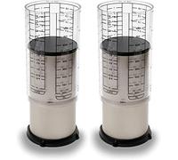 KitchenArt Professional Series 2 Cup Adjust-A-Cup, Metric/Standard (Pack of 2)