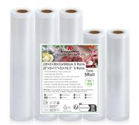 KitchenBoss G20285005EU-DI G20285005EU Vacuum Sealer Bags, Plastic