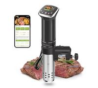 KitchenBoss Wifi Sous Vide Cooker: Sous-vide Machine 1100W Ultra Quiet Precision Cooking Machine Built-in TFT Recipes, IPX7 Waterproof Immersion Circulator, Precise Control