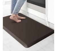 KitchenClouds Kitchen Mat Cushioned Anti Fatigue, 17"x28", Non Slip Kitchen Rugs and Mats, Waterproof Kitchen Mats for Floor, Standing Desk Mat Comfort Floor Mats for House,Sink,Office,Kitchen