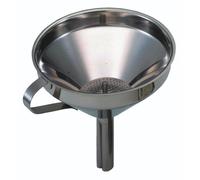 KitchenCraft 13 cm Stainless Steel Kitchen Filter Funnel with Removable Strainer