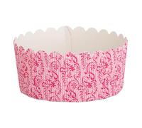KitchenCraft 13 cm Sweetly Does It Silicone Coated Round Cake Case, Set of 4