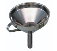 KitchenCraft 13cm Funnel With Removable Filter in Black Kitchencraft Black