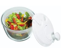 KitchenCraft 19cm Mini Salad Spinner in White Kitchencraft White