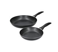 KitchenCraft 2 Non-Stick Induction Frying Pan Set in Gift Box 28&20cm Aluminium