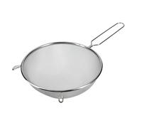 Kitchencraft 25cm Extra-Large Stainless Steel Sieve in Silver Finish
