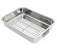KitchenCraft KitchenAid MasterClass Stainless Steel 37cm Roasting Pan