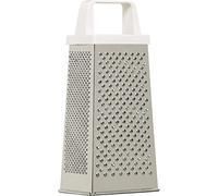 KitchenCraft 4 Sided Cheese Grater, Stainless Steel, 21 cm Tall, Silver
