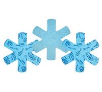 KitchenCraft Anti-Scratch Pan Protectors, 38 cm (15") - Blue (Pack of 3)