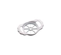 KitchenCraft Apple Corer and Slicer, Stainless Steel/Plastic, White, 11 cm