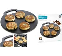 KitchenCraft Baking Stone Round Non Stick Finish Vintage Traditional 27cm x6.5mm