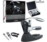 KitchenCraft BarCraft Deluxe Lever-Arm Corkscrew Luxury Wine Bottle Opener Gift