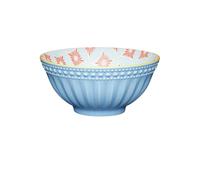 KitchenCraft Blue Mosaic Ceramic Bowl, 16cm - Multicolour - Stoneware - Bowls