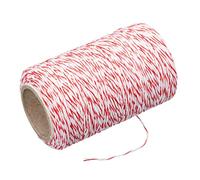 KitchenCraft Butchers' Twine, 6 m (197 ft) - Red/White