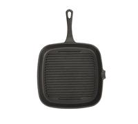 Deluxe Cast Iron Induction Safe Square Ribbed Grill Pan 23cm (Each)