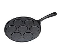 KitchenCraft Cast Iron 7 Hole Blinis Pan