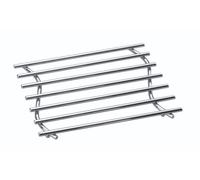 KitchenCraft Heavy-Duty Chrome-Plated Medium Metal Trivet, 27 x 20 cm (10.5" x 8")