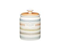 KitchenCraft Classic Collection Striped Ceramic Sugar Container