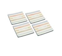 KitchenCraft Classic Collection Vintage Style Ceramic Drink Coasters Kitchencraft Multicolor