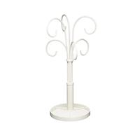 Classic Collection Wrought Iron Mug Tree Stand Kitchencraft Beige One Size