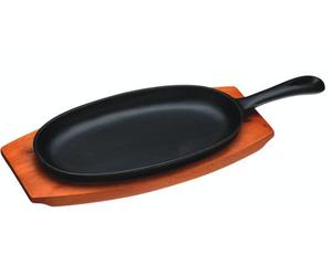 KitchenCraft Colourworks Brights Non Stick Blue Crepe, Pancake Pan With Soft Grip Handle